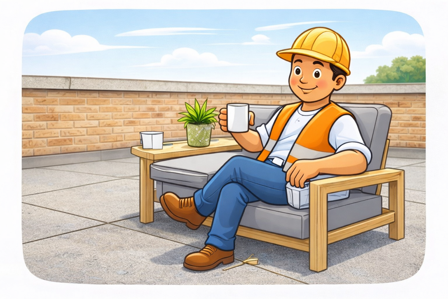 Geniet van je dakterras