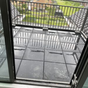 Betontegel 50x50x5 cm antraciet KOMO | Geschikt voor Tegeldragers